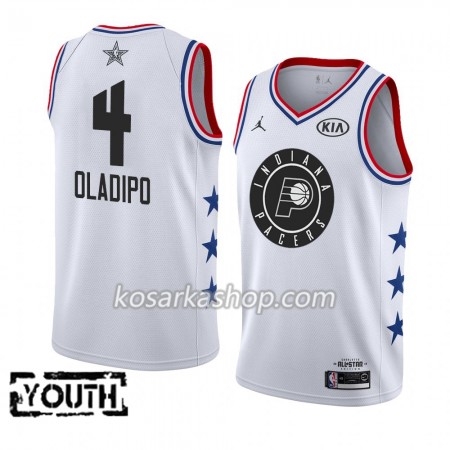 Dres Indiana Pacers Victor Oladipo 4 2019 All-Star Jordan Brand Bijela Swingman - Dječji